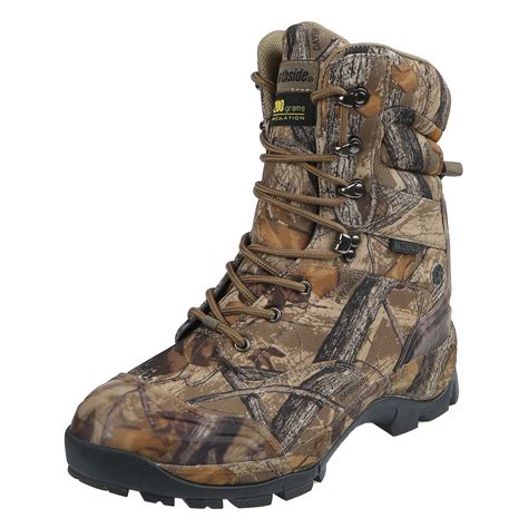Hunting boots walmart - Get ready for the crisp outdoors with hiker boots from Ozark Trail. With a rugged bottom for plenty of traction and a lace-up design for a snug fit,...